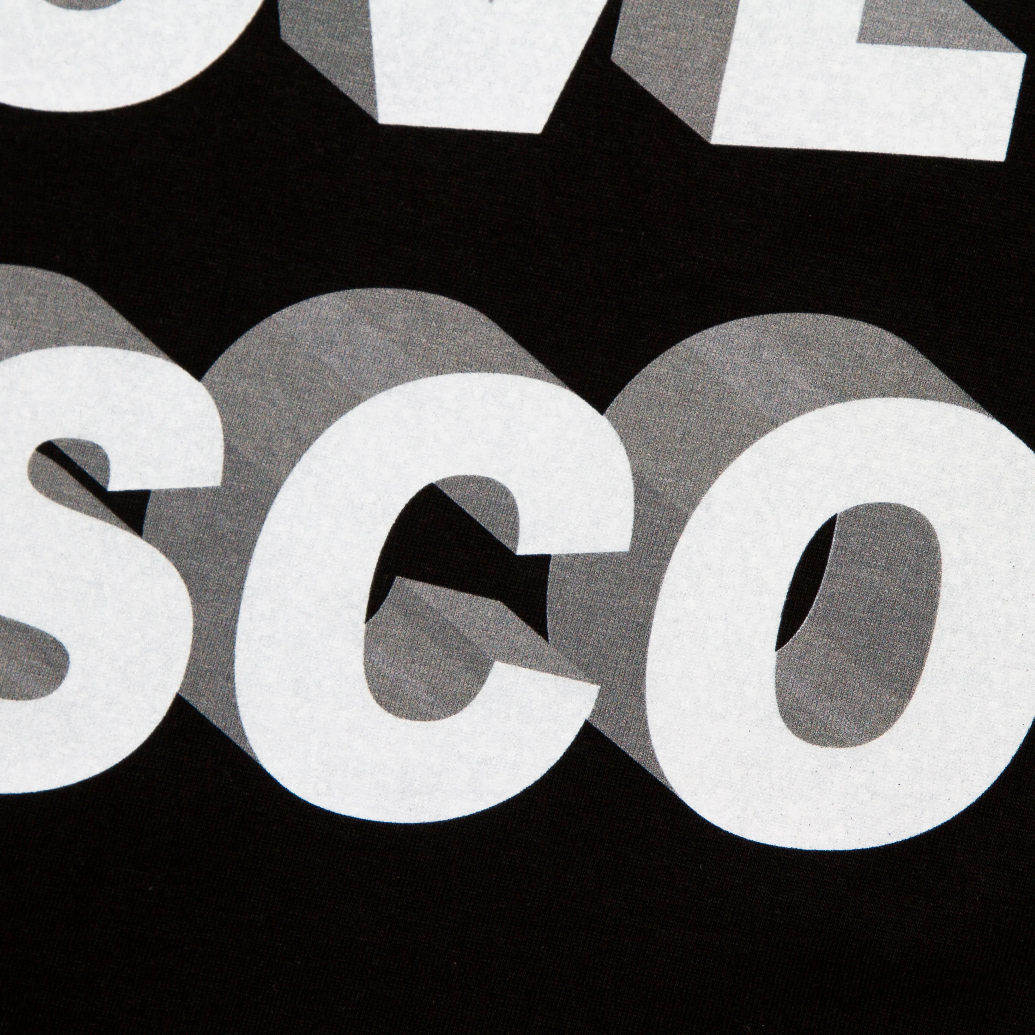 3D House Love Disco Back Print - Tshirt - Black