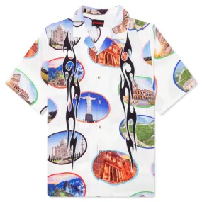 7 Wonder Camp Shirt - White