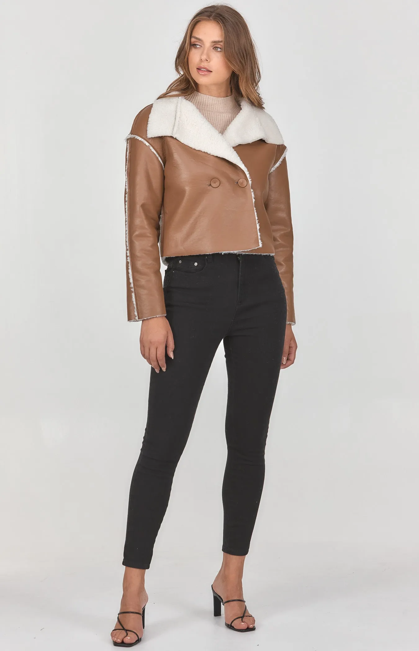 ANDREA AVIATOR JACKET