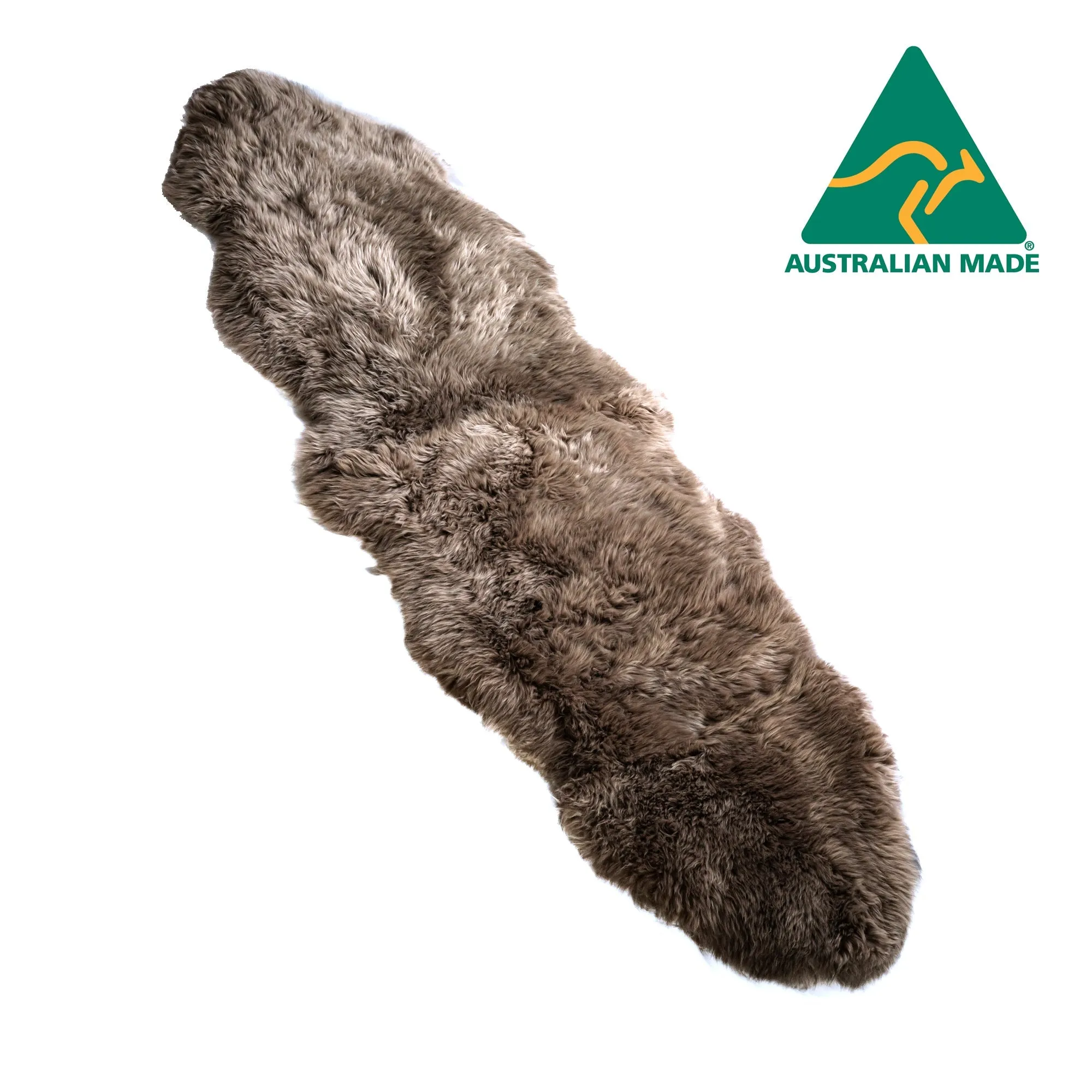 Australian Premium Colored Double Sheepskin Rug