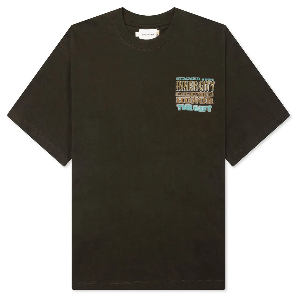 B-Summer HTG Burger S/S Tee - Black