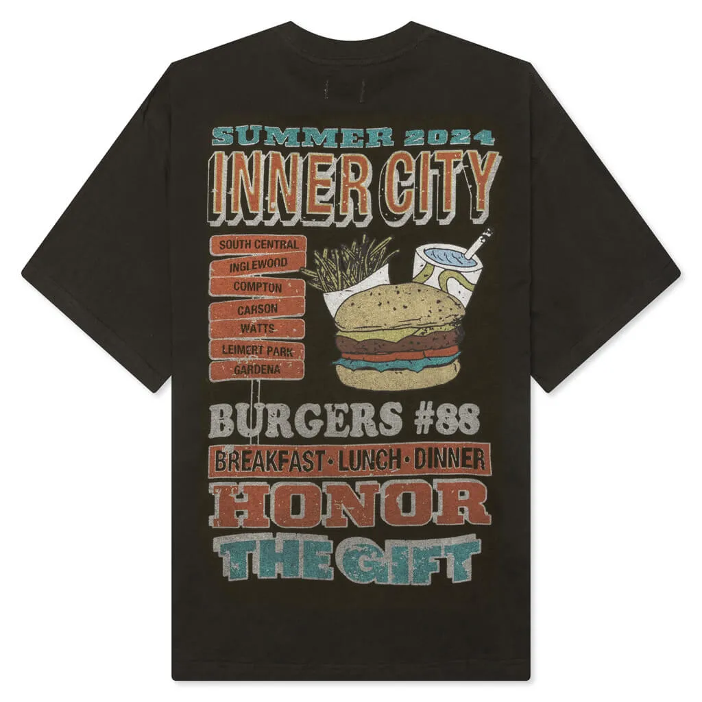 B-Summer HTG Burger S/S Tee - Black