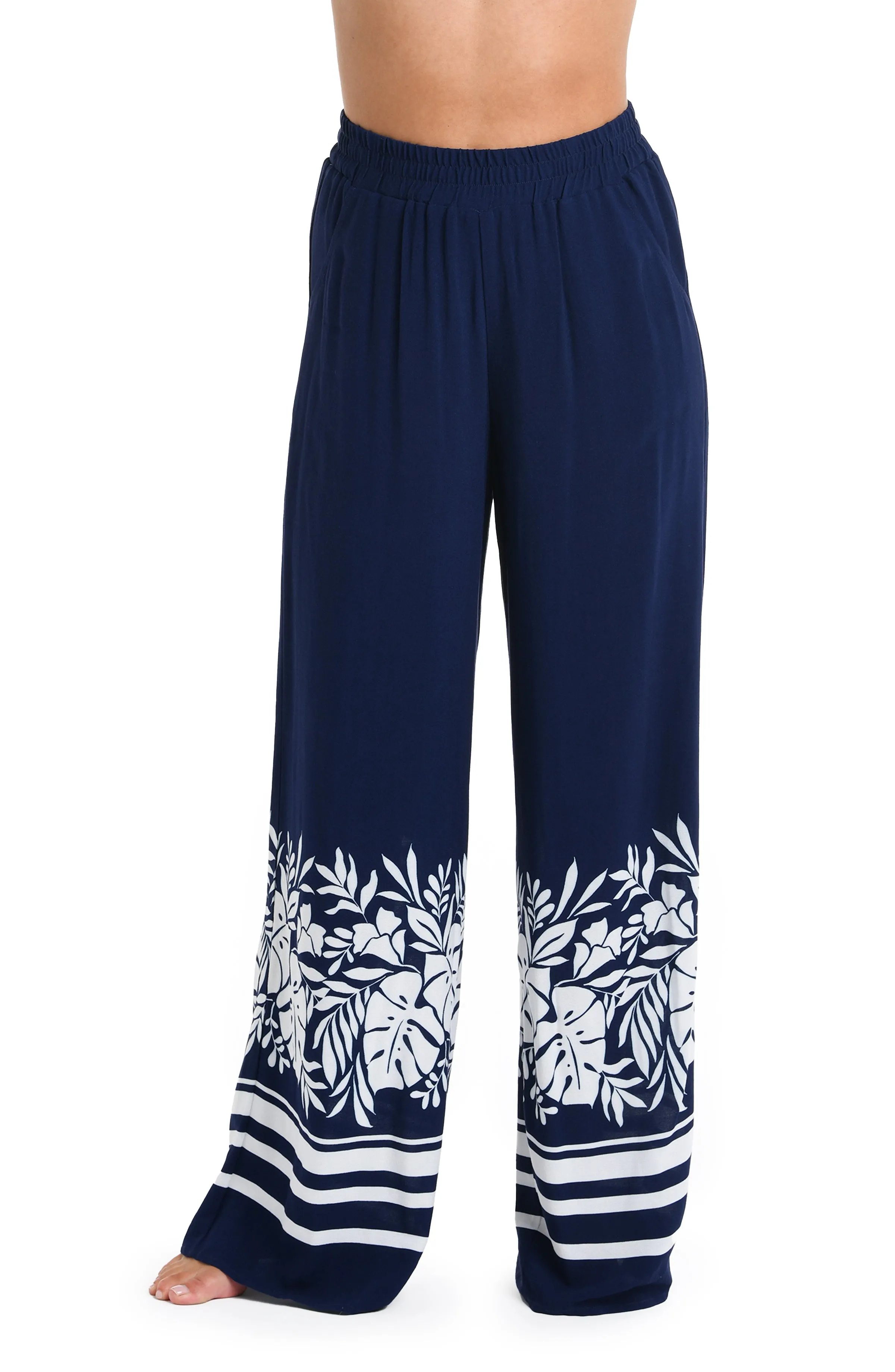 Beach Bungalow Palazzo Pant Cover Up