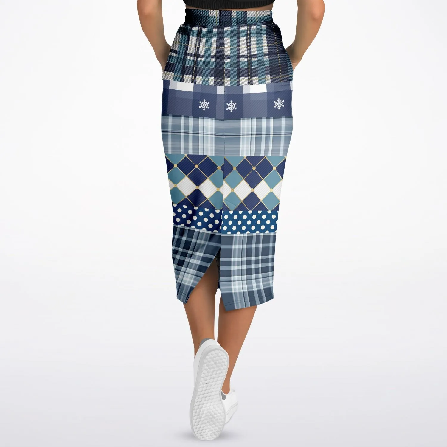 Blue Diamond Phillips Eco-Poly Long Pocket Skirt