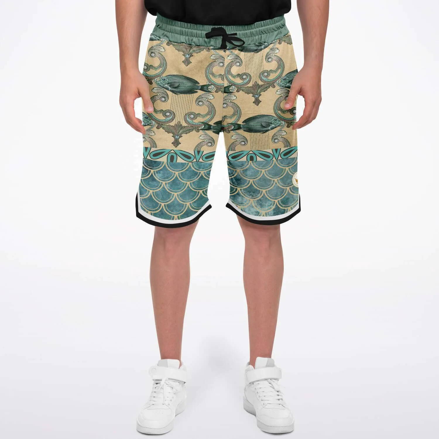 Bon Voyage Unisex Basketball Shorts