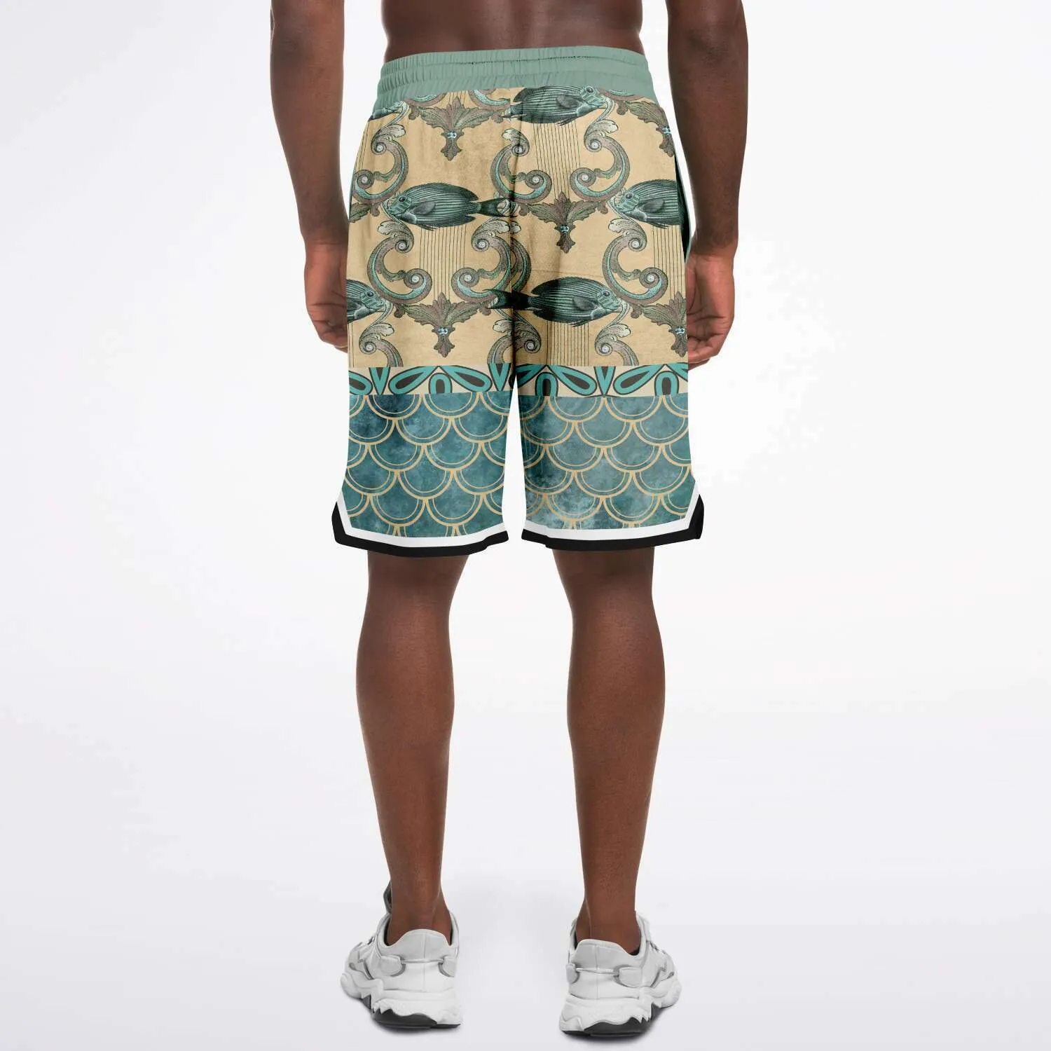 Bon Voyage Unisex Basketball Shorts