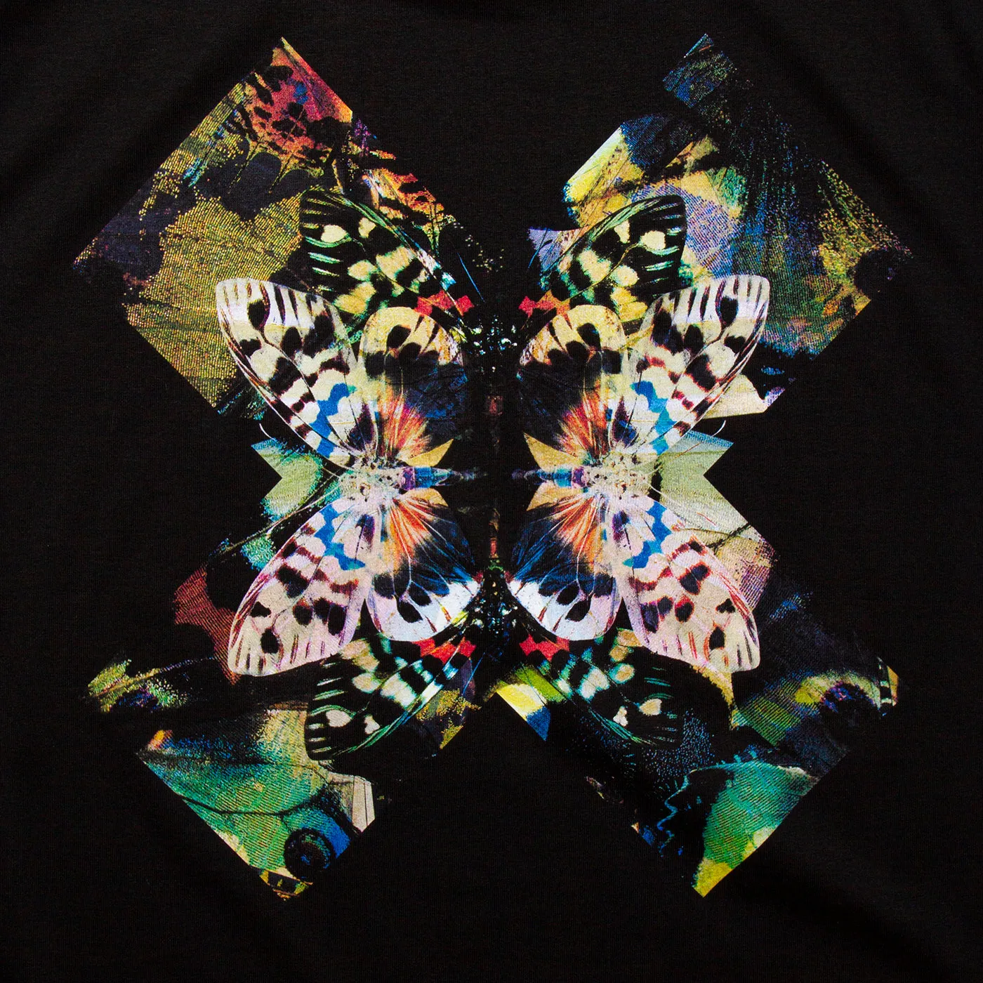 Butterfly X Imprint - Tshirt - Black