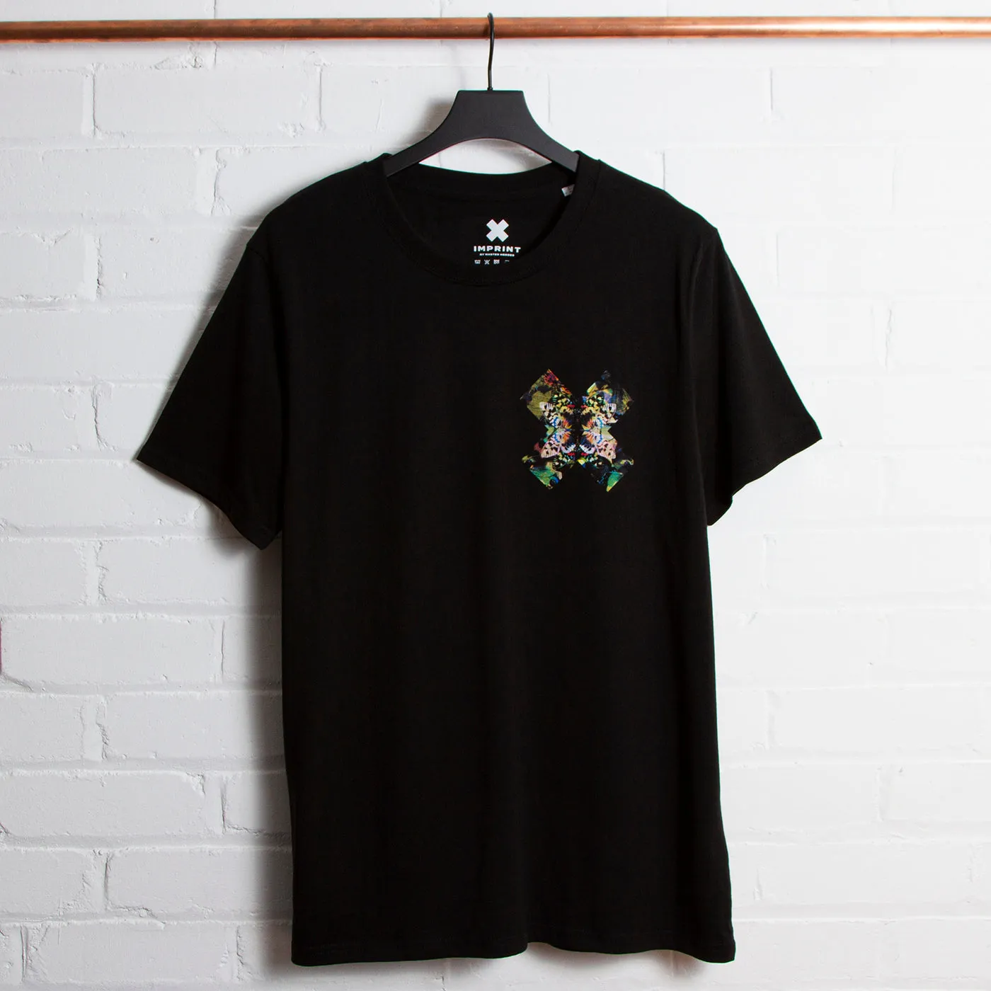 Butterfly X Imprint - Tshirt - Black