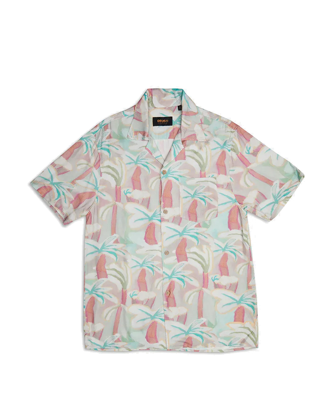 CHEMISE DEUS PALMS SEA FOAM