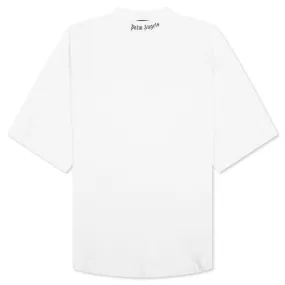 Classic Logo Over Tee - White/Black