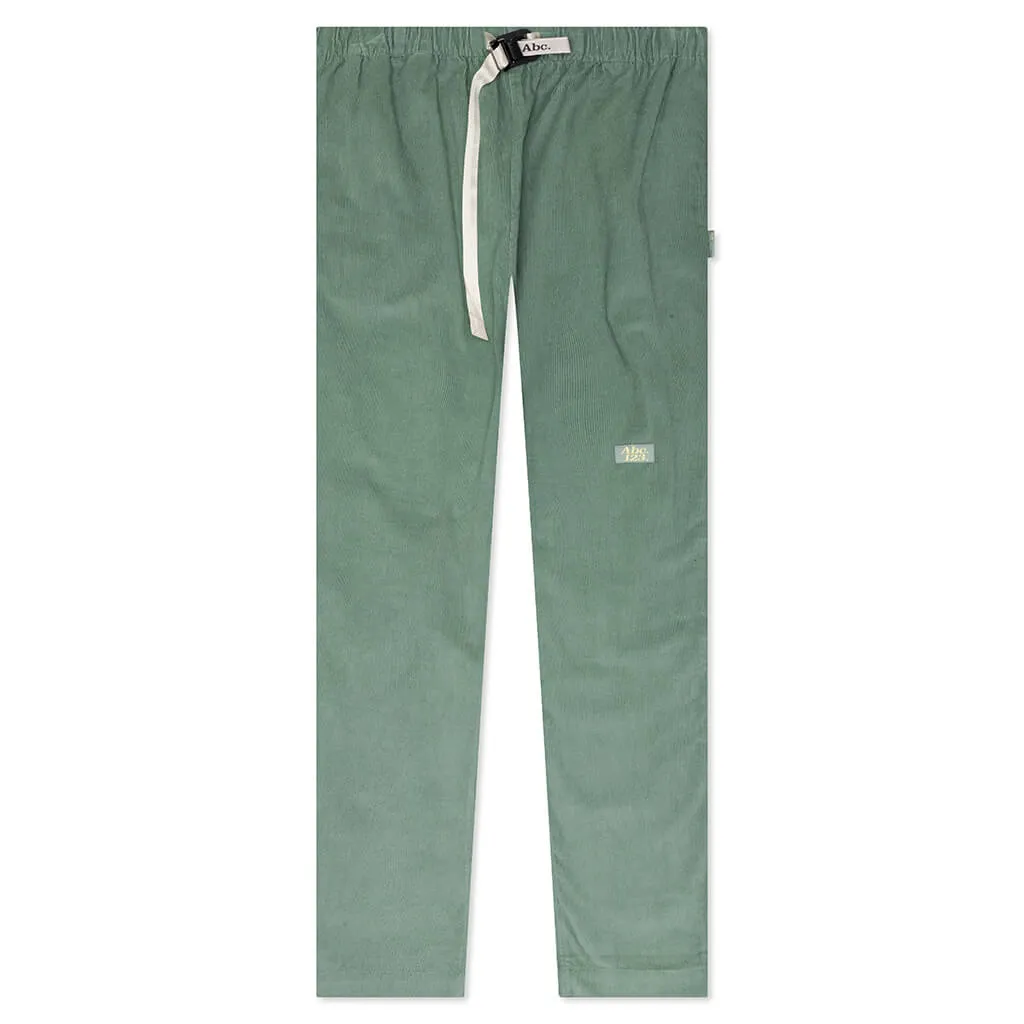 Corduroy Studio Work Pant - Aventurine Green