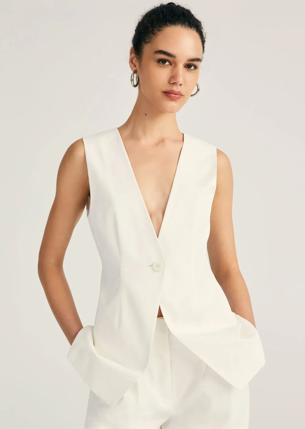 Derek Lam 10 Crosby Francesca Vest