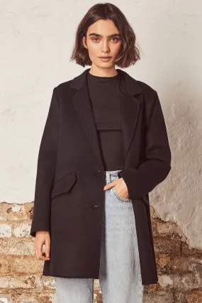 Essential Black Coat