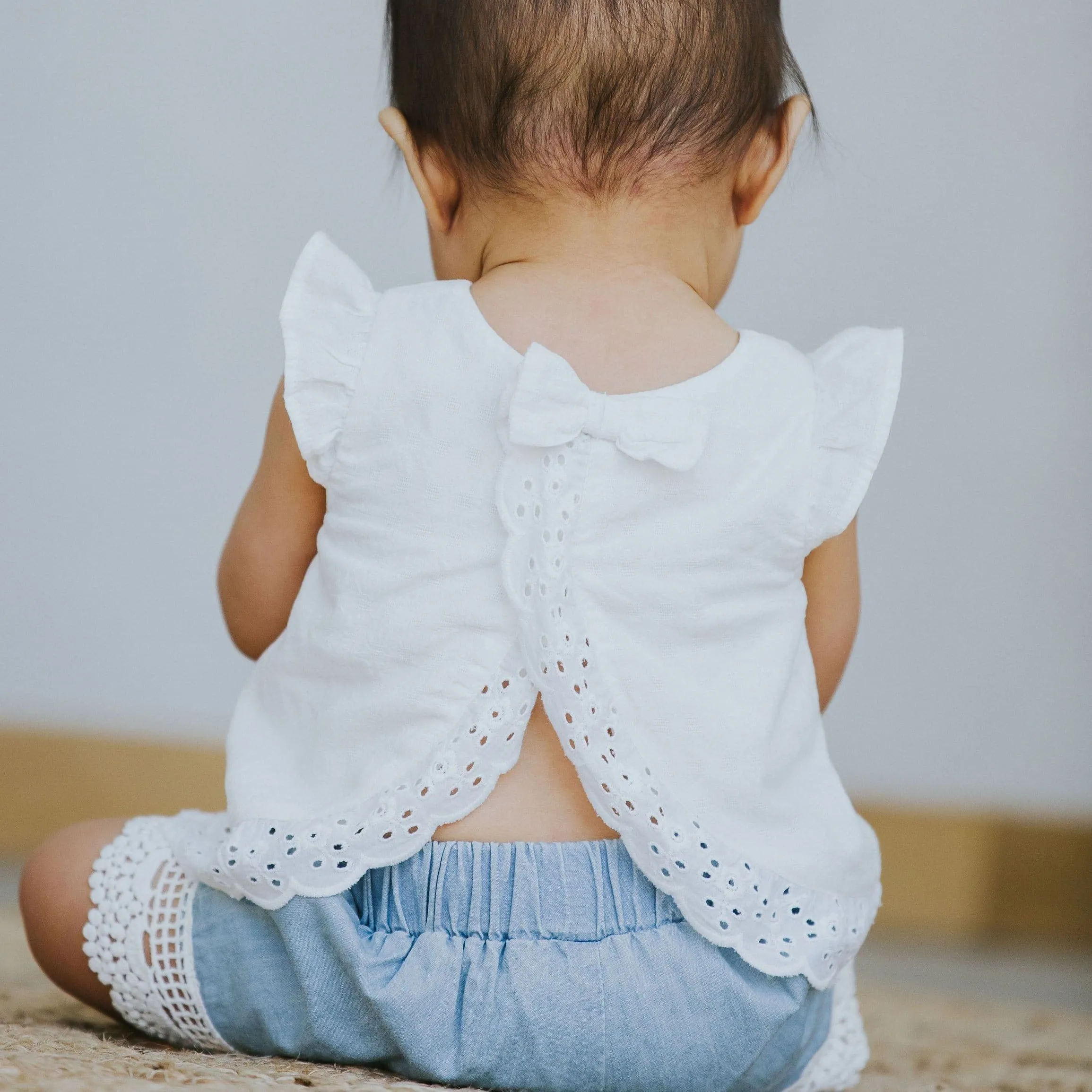 Flora Embroidered Top