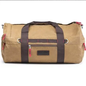 Gaucho Duffel Bag - Brown/Red