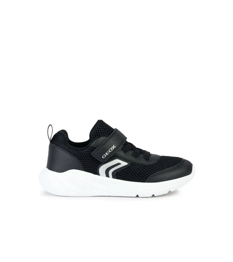 Geox Black Junior Boys Runners J36GBA