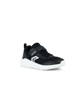 Geox Black Junior Boys Runners J36GBA