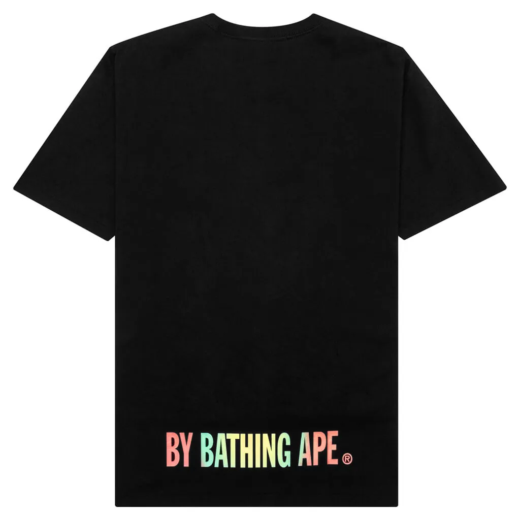 Gradation Ape Face Sta Tee - Black