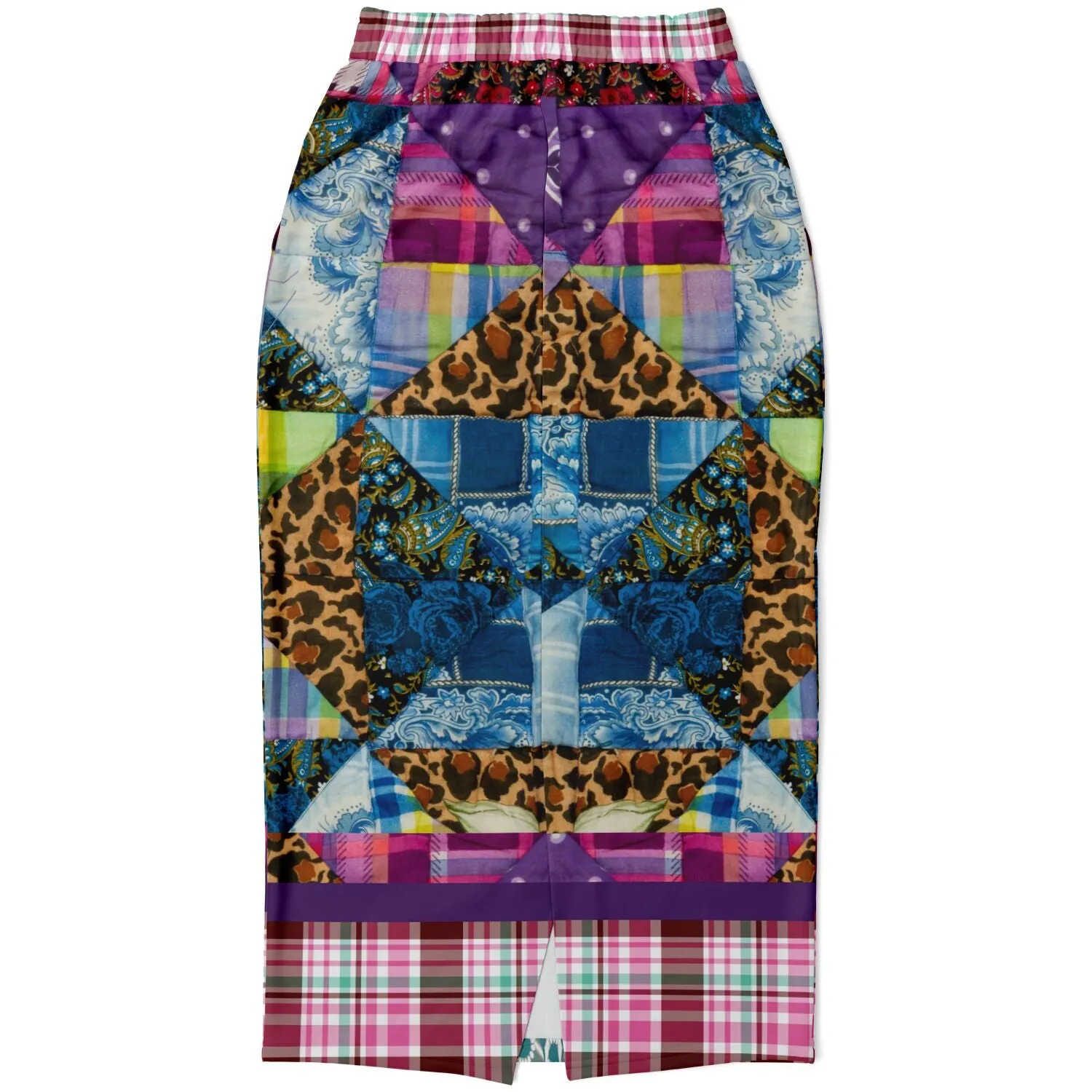 Gypsy Queen Purple Eco-Poly Long Pocket Skirt