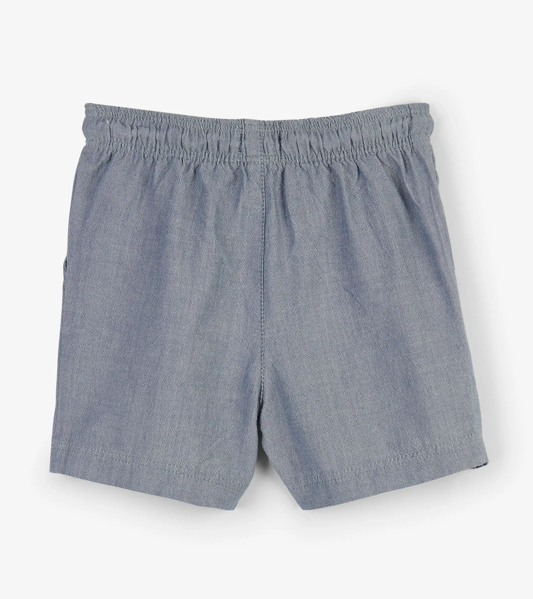 Hatley Lake Life Chambray Woven Baby Shorts