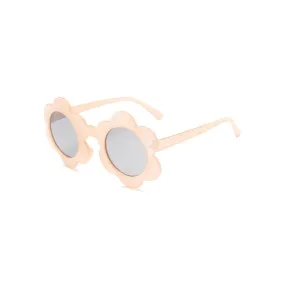 June Translucent Flower Sunglasses — Peach