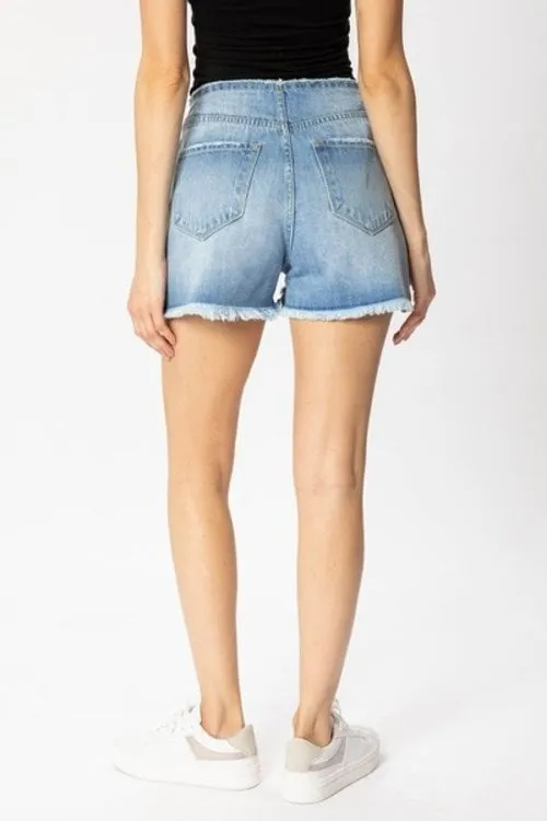 Kancan High Rise Mom Shorts