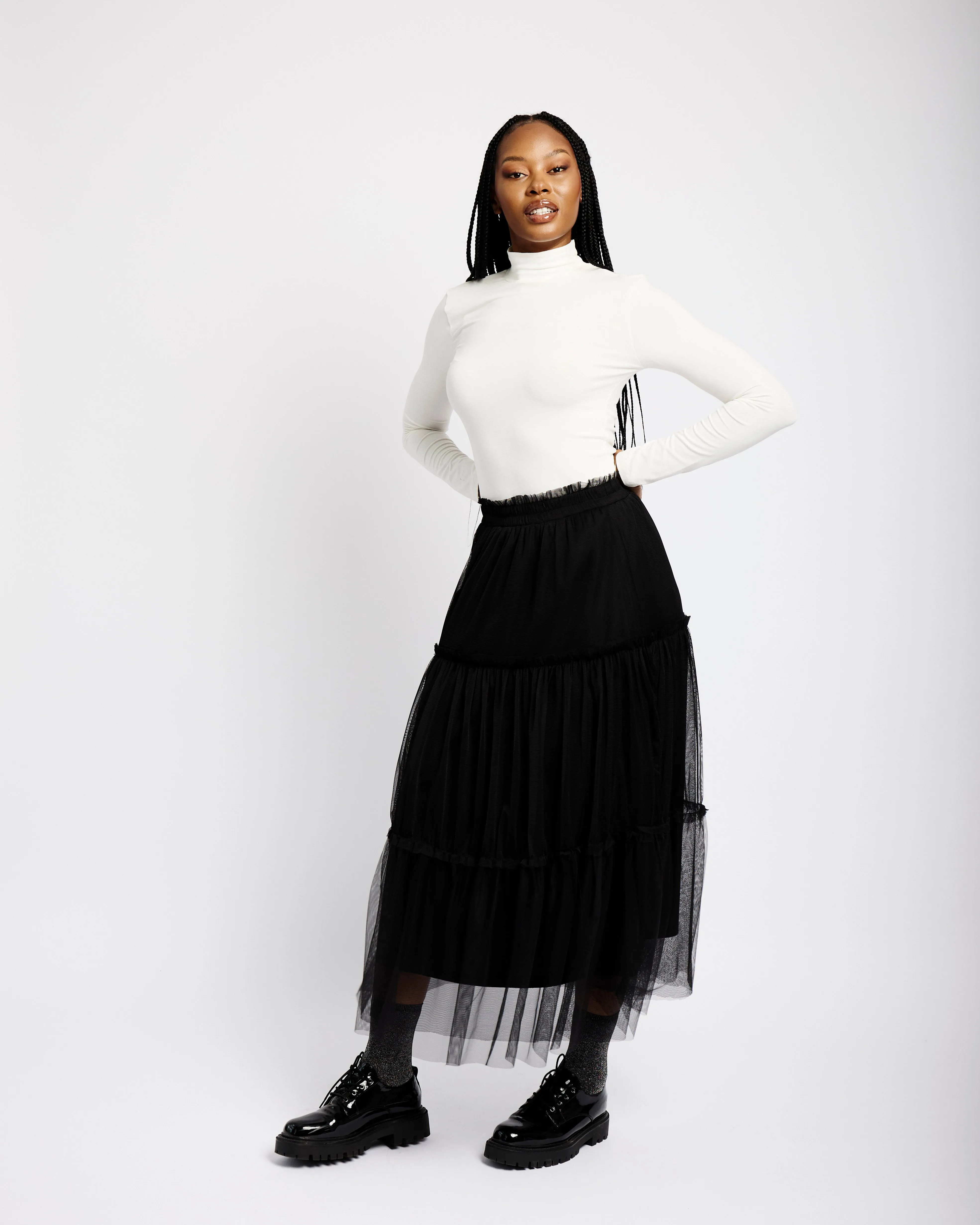 Multiway Tulle Skirt / Dress in Black