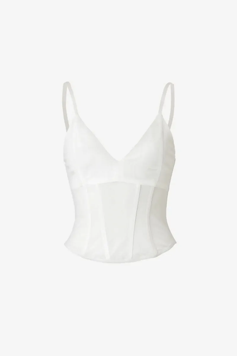 OMEGA BUSTIER-WHITE