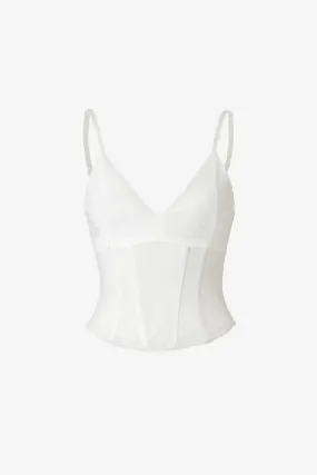 OMEGA BUSTIER-WHITE