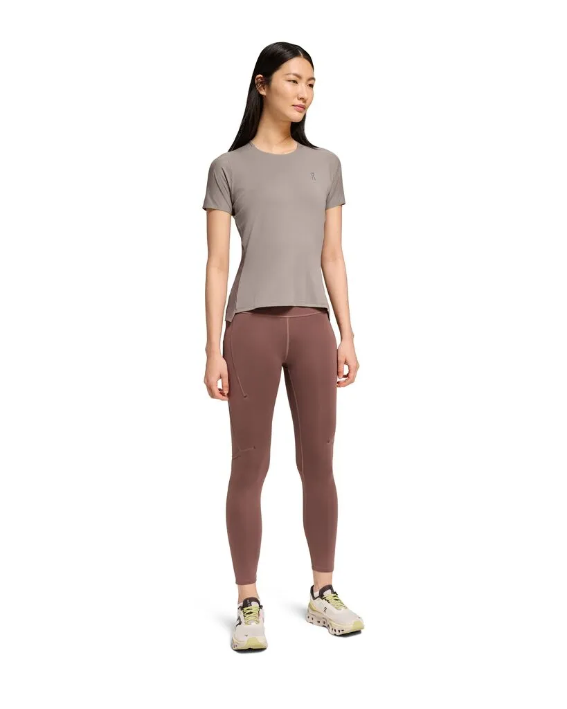 On Running Performance-T (Womens) -  Cinder/Ash