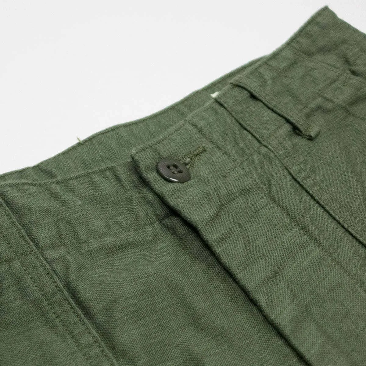 orSlow - (01-7002-16) US Army Fatigue Shorts - Green