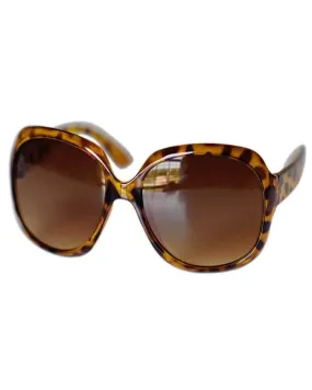 Oversized Sunglasses Brown