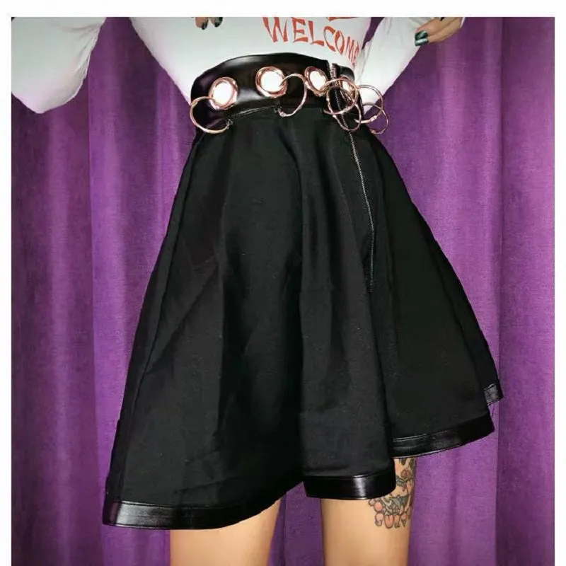 PERSONALITY PUNK STYLE SKIRT BY61066