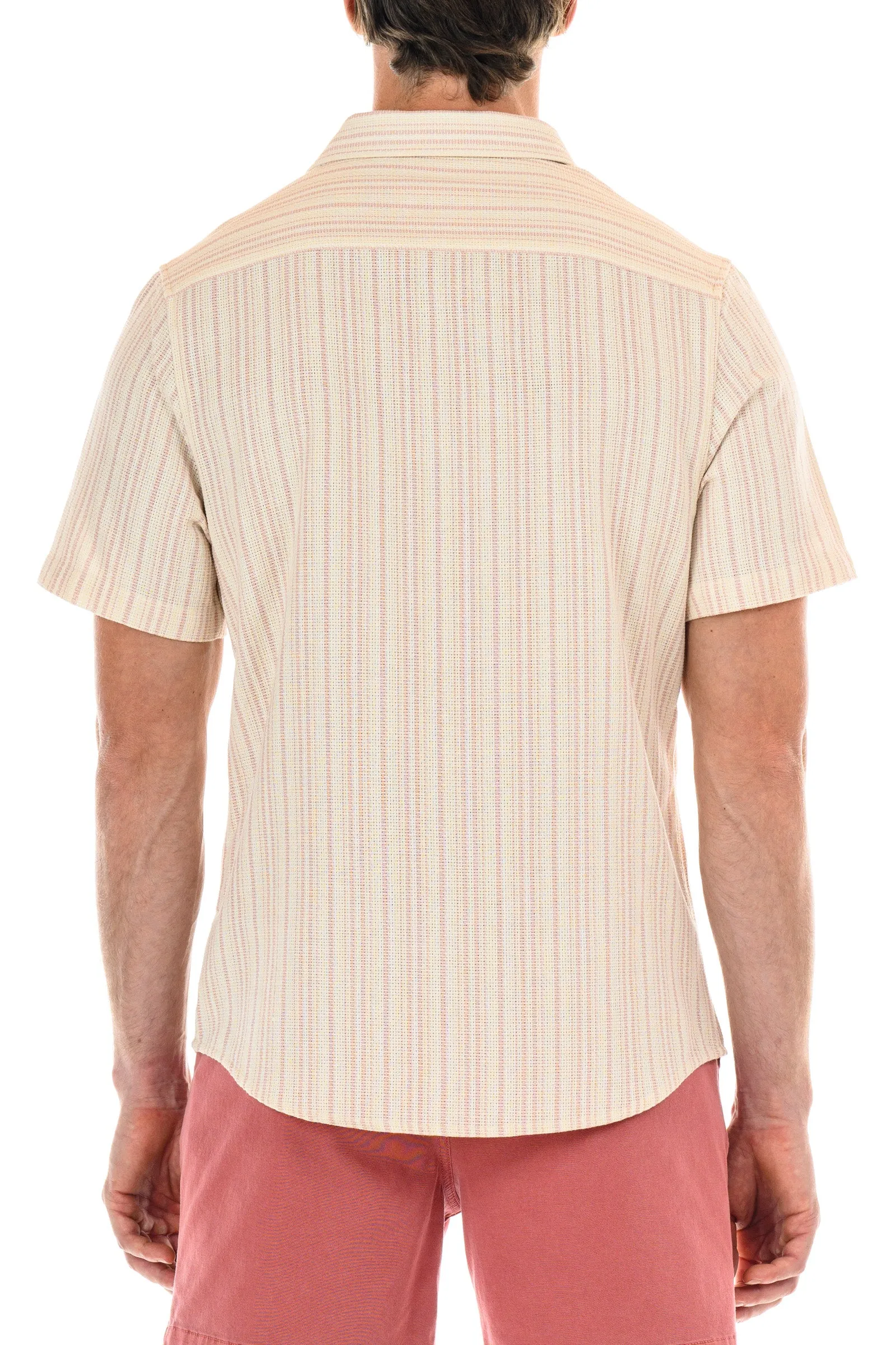 Perth Shirt - Blush/Cream