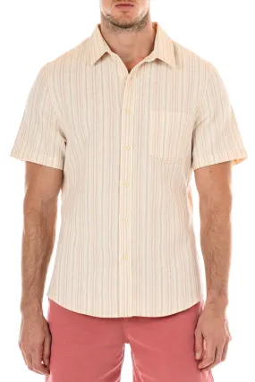 Perth Shirt - Blush/Cream