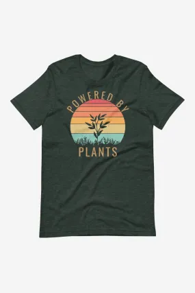 Powered By Plants - Unisex vegan t-shirt