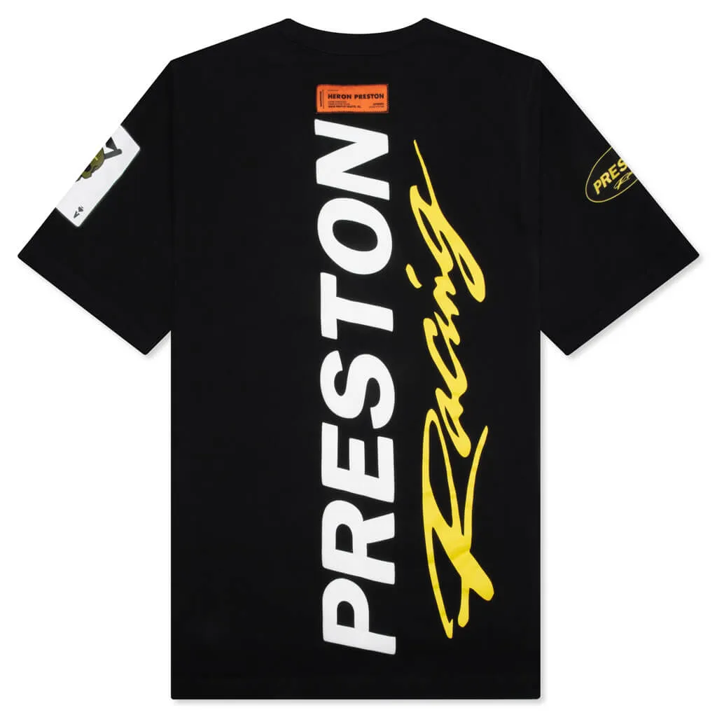 Preston Racing S/S Tee - Black/White