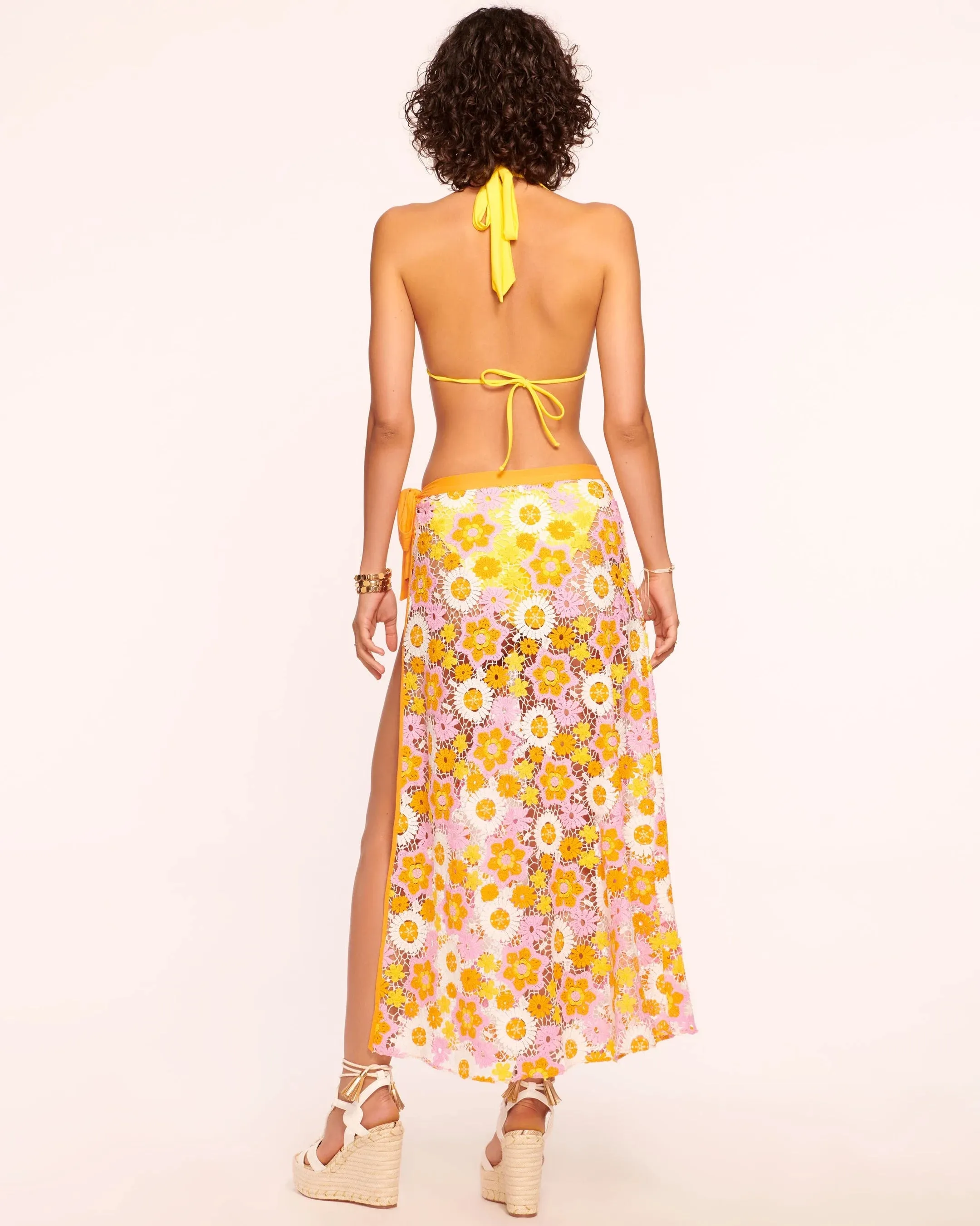 Ramy Brook - Emmy Coverup Skirt - Citrine Daisy