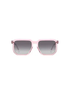 Rectangle Sunglasses in Pale Pink