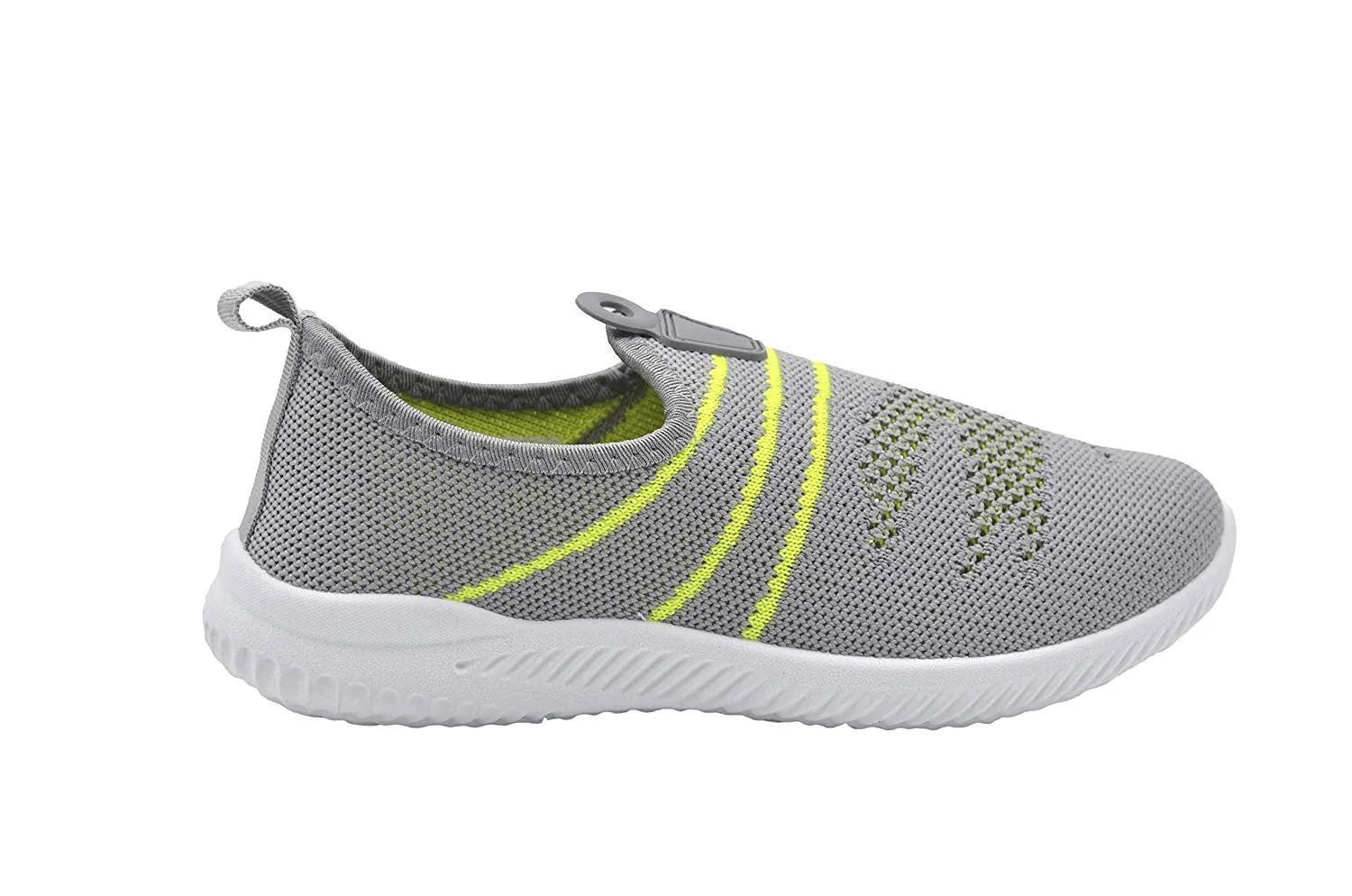 Revo Boys Sneakers Flyknit Slip On Jogger with Rubber Pull Tab