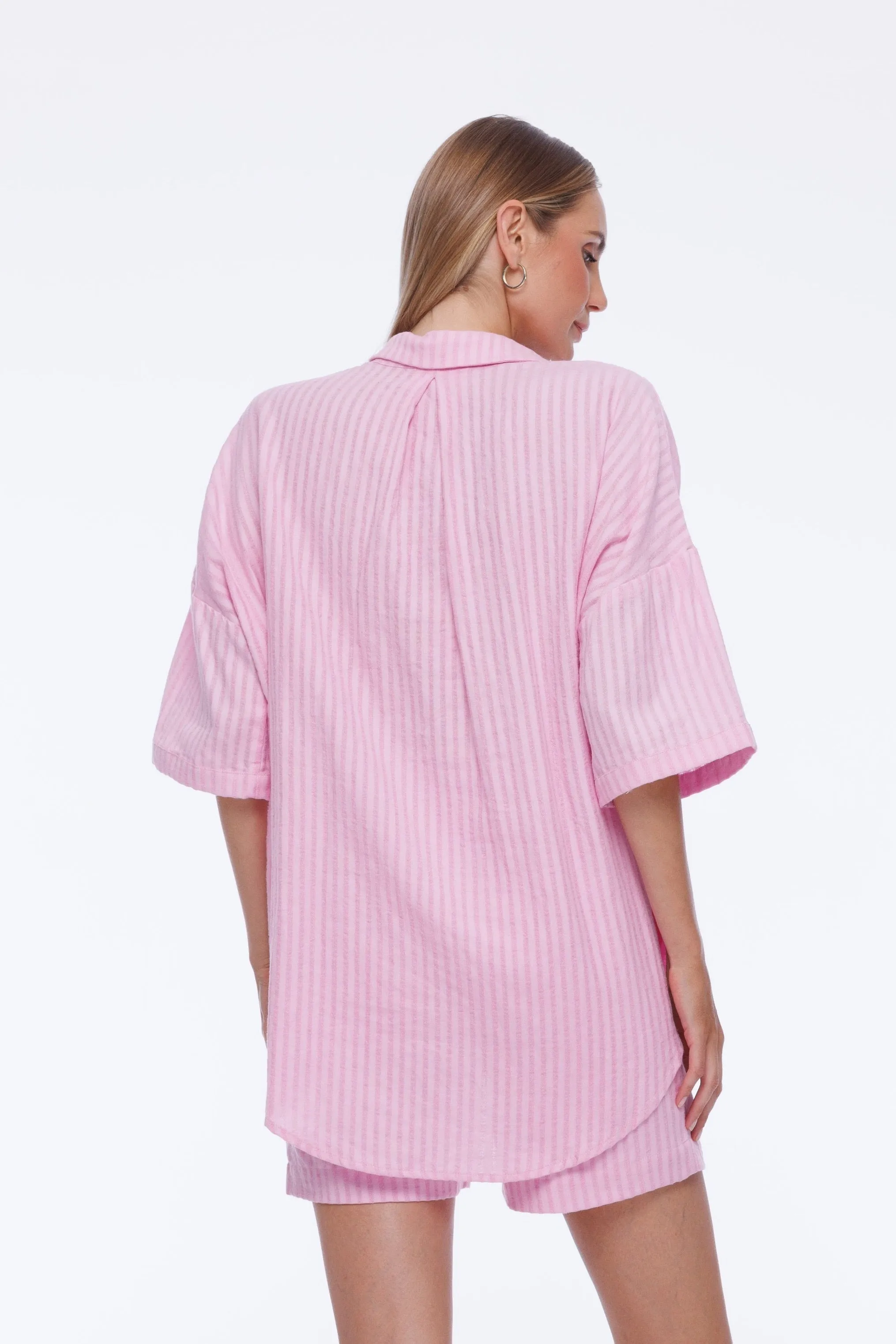 Santiago Shirt - Daisy Pink