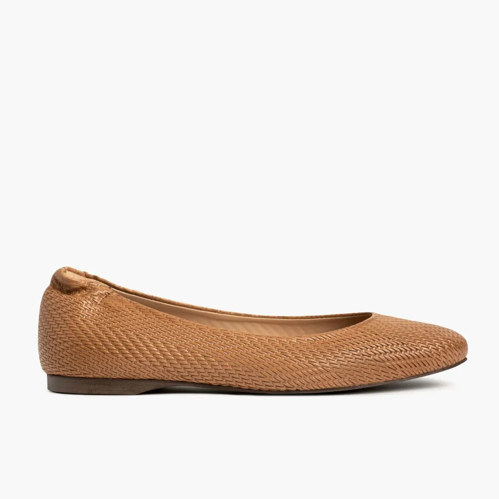 Scrunch | Tan Embossed