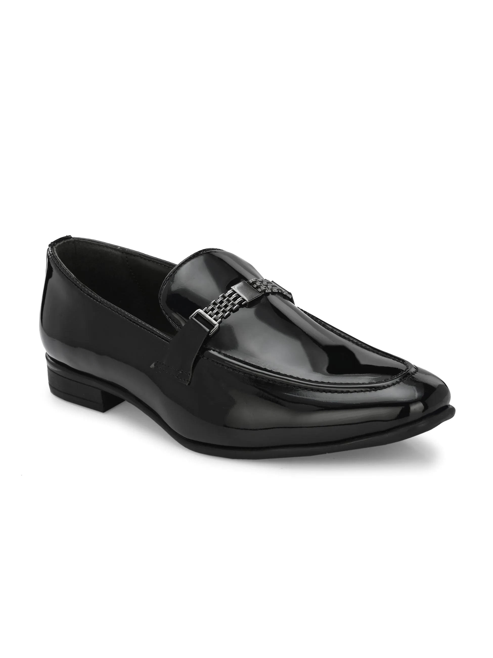 Tapas Black Patent Slip-Ons