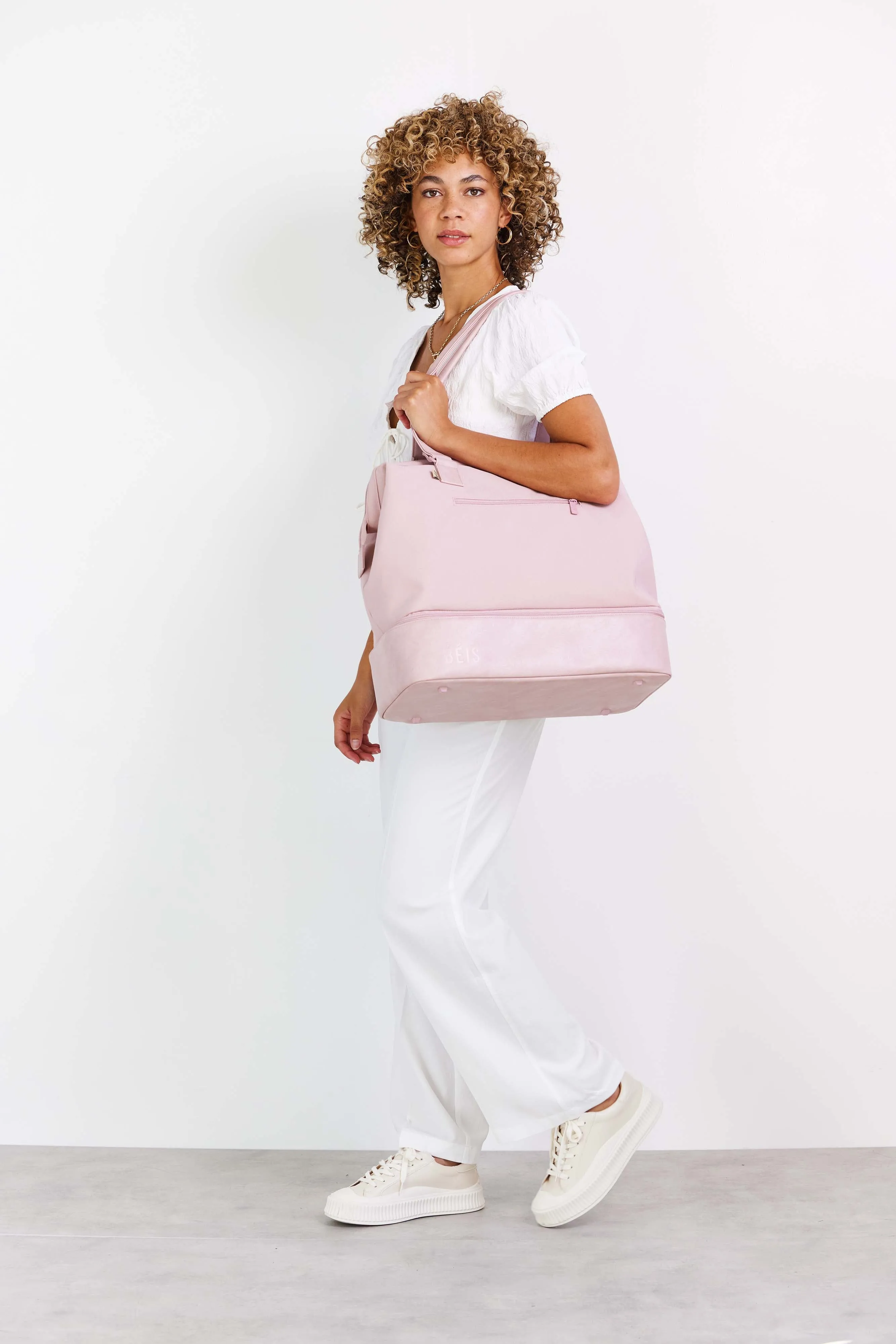 The Mini Weekender in Atlas Pink