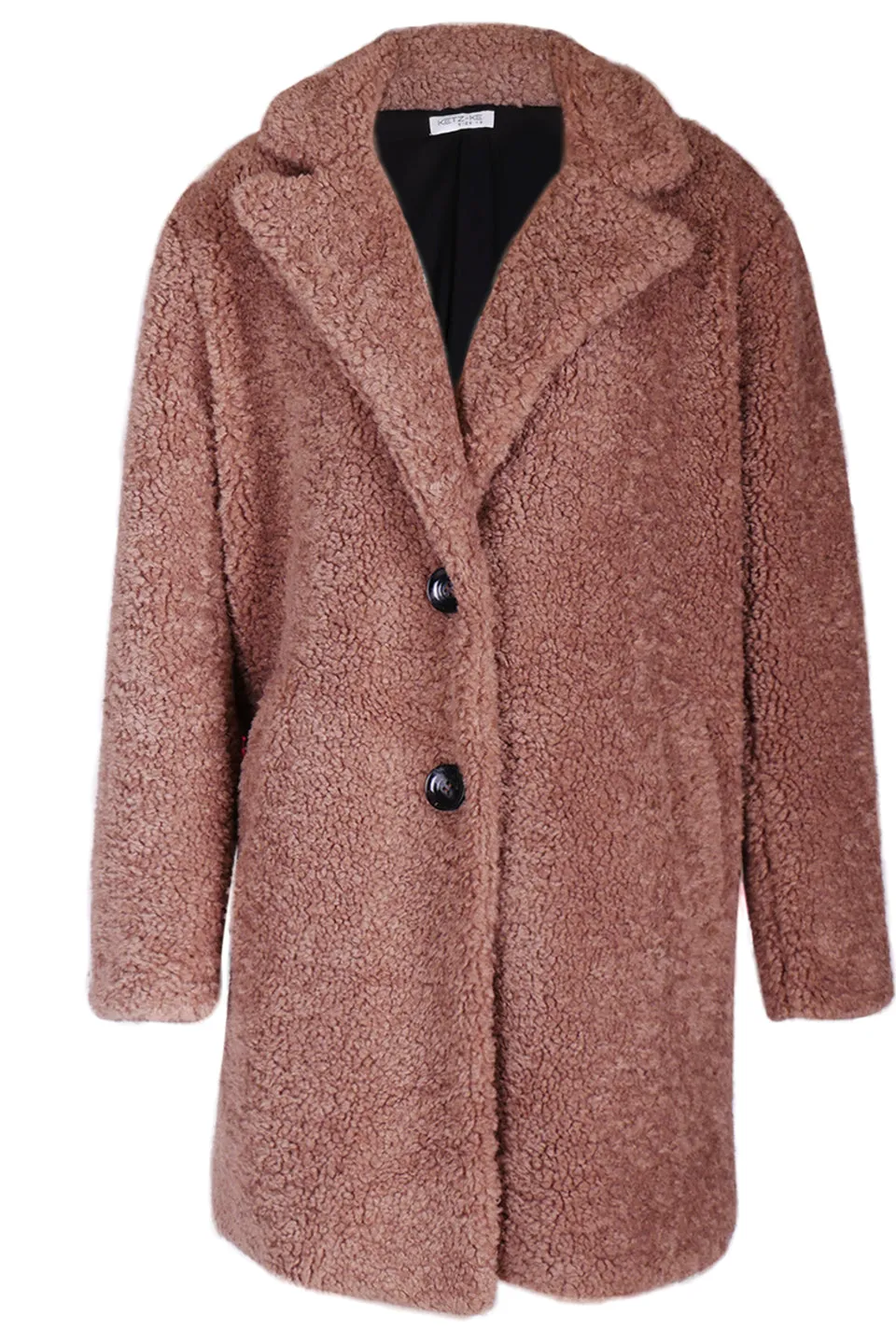 Trigger Mocha Teddy Coat