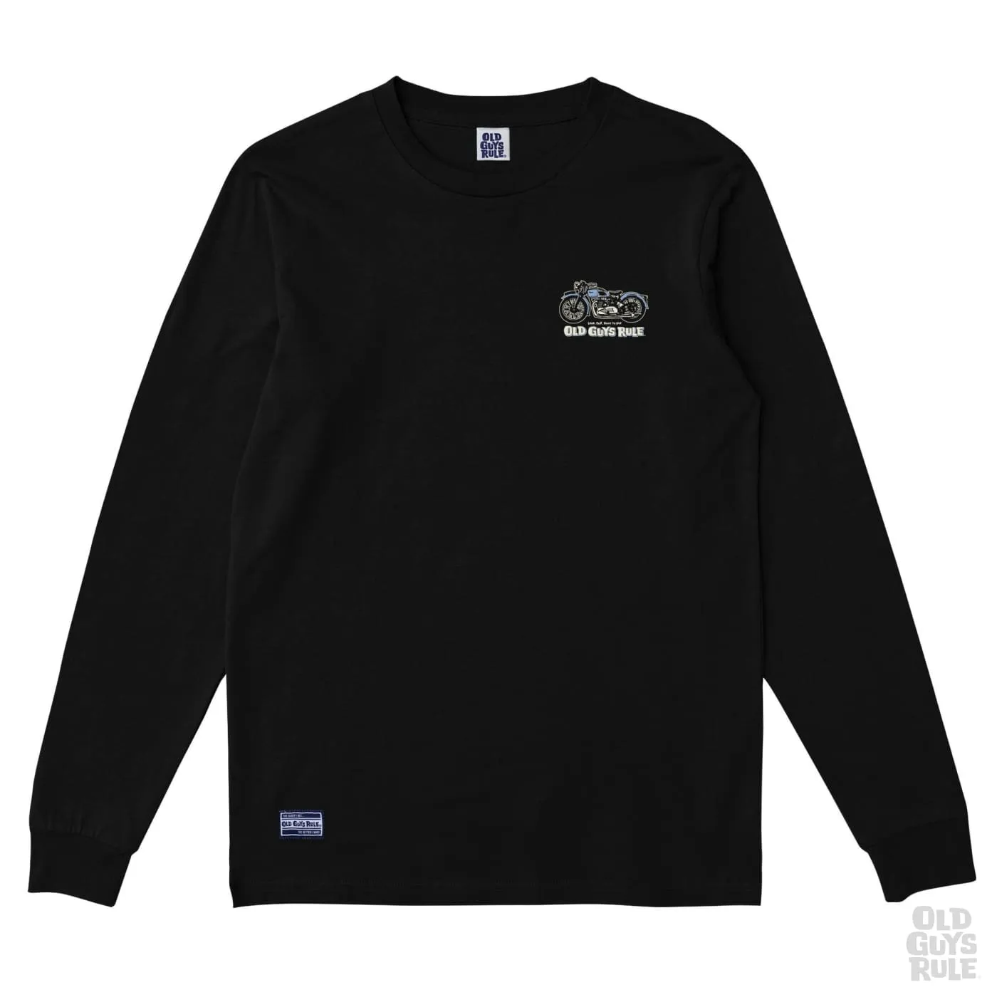 'Triumph' Long Sleeve T-Shirt - Black